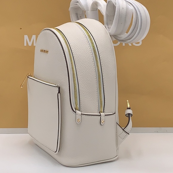 MICHAEL KORS ADINA MEDIUM BACKPACK OPTIC WHITE COLOR - Picture 6 of 16